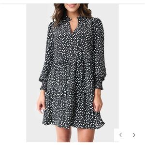 Gibson Long Sleeved Decked Out Day Dress